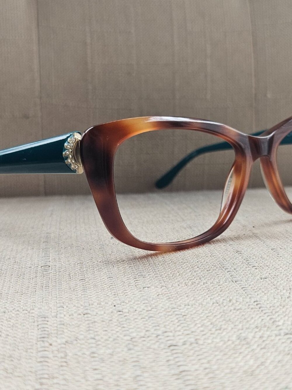 BCBGMAXAZRIA Eyeglass Cat Eye Women Frames 54[]16 140 Lina Havana Tortoise